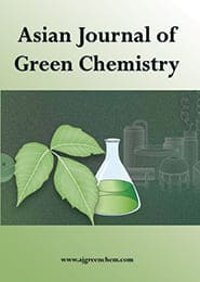 Asian Journal of Green Chemistry Subscription